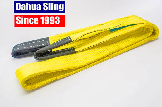 1 "X 6' FLAT SLING polyester Web Eye and Eye Sling Heavy Duty Lift Sling strap 